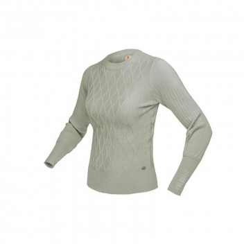 LADIES LUXURY GREEN JUMPER XLARGE