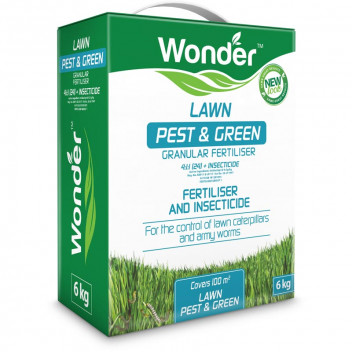 WONDER LAWN PEST AND GREEN INSECTICIDE CHEMICAL FERTILIZER 4:1:1 6KG
