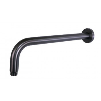 BLUTIDE SHOWER ARM ROUND GUNMETAL 400MM.