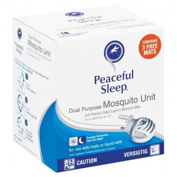 INSECTICIDE MOSQUITO UNIT DUAL PURPOSE PEACEFUL SLEEP