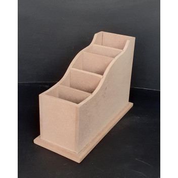 WOOD REMOTE CONTROL HOLDER 5DIV