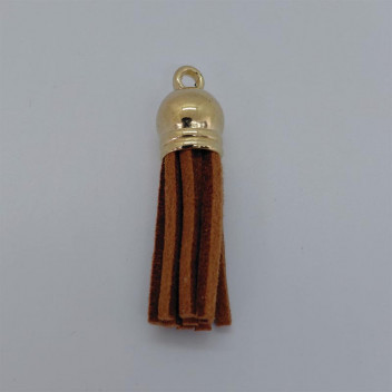 CRAFT BROWN TASSEL WITH GOLD CAP