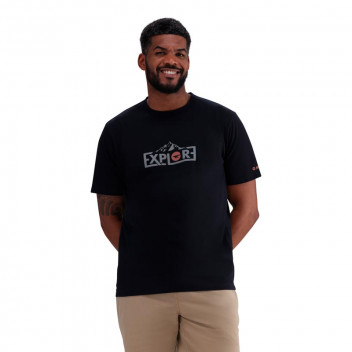DISCOVERY BLACK MENS TSHIRT LARGE