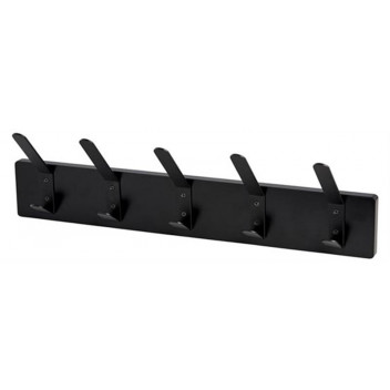 BLACK COAT RACK 5XHOOKS