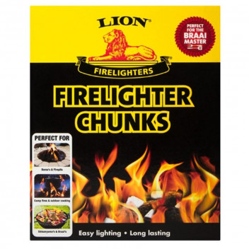 LION FIRELIGHTERS CHUNKS 1.5KG