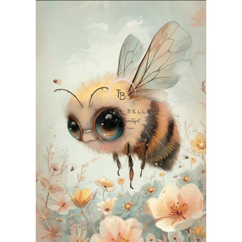 DECOUPAGE BUMBLE BUDDY A3
