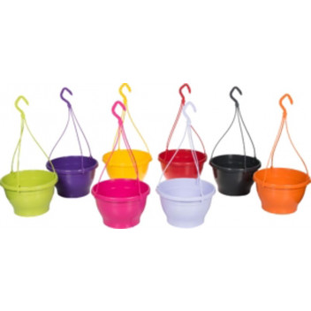 JACINTA YELLOW HANGING BASKET 27CM