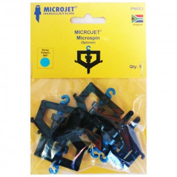 BLUE MICROSPIN 360 DEGREE SPINNER 5PACK