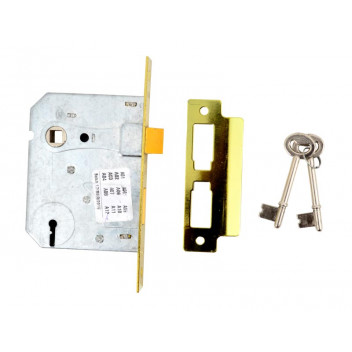 LOCK BODY 3L  312JAGBCLAM BRASS    JAGUAR