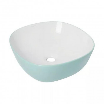 BIJIOU JUNIPER GREEN EVOQUE FREESTANDING BASIN 400X400X150MM