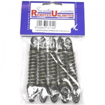 NTEK BLACK COMPRESSION SPRING 2 ELECTRIC FENCE 5 PER PACK