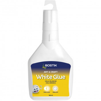 BOSTIK WHITE ADHESIVE GLUE 100ML