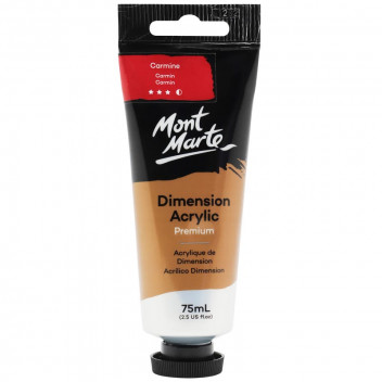 CRAFT CARMINE ACRYLIC PAINT 75ML