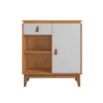 RUBI BUFFET CABINET CEDAR WHITE 1XDOOR 1XDRAWER