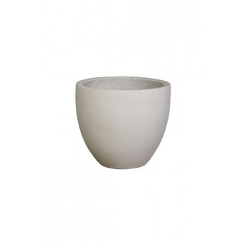 GARDEN SOLUTIONS EGG LARGE FIBRE CEMENT POT 510X600MM