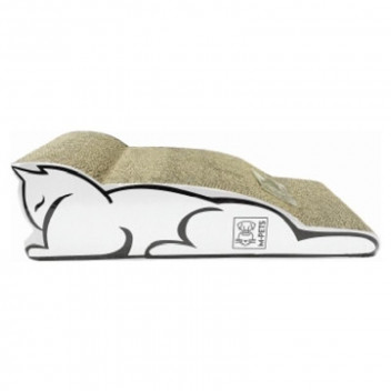 VALEMOUNT WHITE BALTIMORE CAT SCRATCHER