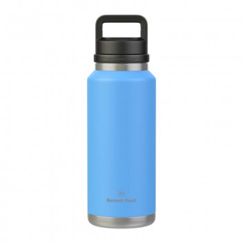 TEVO TRADING EXPLORER HOT/COLD FLASK STAINLESS STEEL 1000ML BLUE BENNETT READ