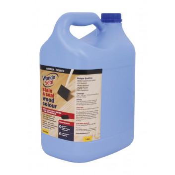 WONDASEAL CLEAR WATERBASED QUICK DRY WOOD STAIN 5L
