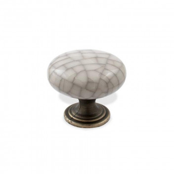 FIT Knob Victoria Antique Brass 30mm
