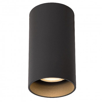 EUROLUX DOWN LIGHT SURFACE SAND BLACK 55X100 GU10