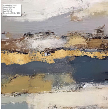 CANVAS STRETCHED  32004 EXTRACTION 1000X1000