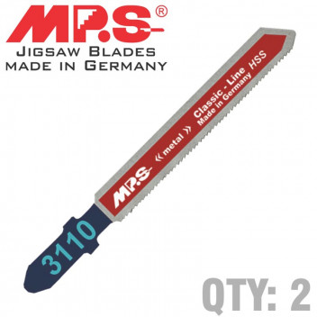 MPS JIGSAW BLADE METAL T-SHANK 28TPI