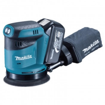 MAKITA 18V LI-ION ORBITAL CORDLESS SANDER 125MM TOOL ONLY