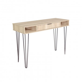 LIMA MELAMINE KARLSTADOAK 1DRAWER WORKSTATION 860X1200X450MM