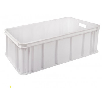 WHITE LARGE MEAT TRAY 820MMX460MMX276MM 90L