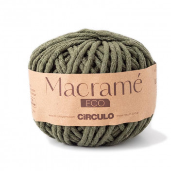 MACRAME ECO   C456640-5368     FOREST GREEN 250GR