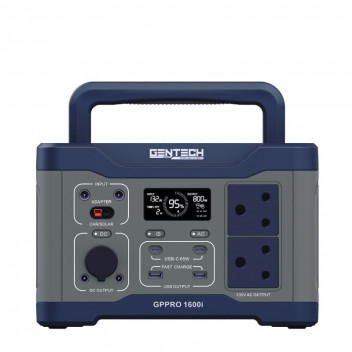 GENTECH PORTABLE POWER STATION 1600WATT