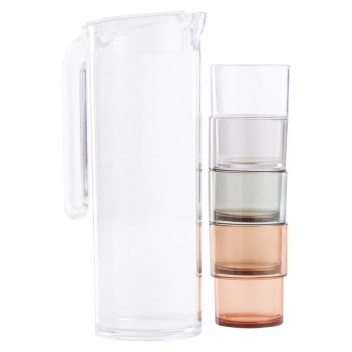 JUG 1.4L WITH 4XUMBLERS