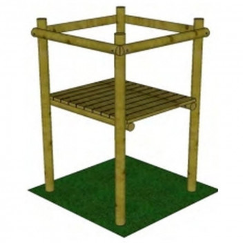 POLE YARD JUNGLE GYM UPRIGHT PACK 2700X200X130MM