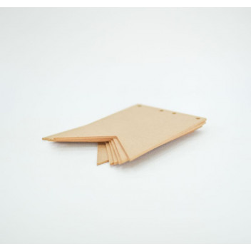 WOOD  55109  BUNTING FLAG SMALL 6PIECE