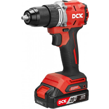 DCK 20V CORDLESS IMPACT DRILL DRIVER KIT 2.0AH BATTERY + CHARGER