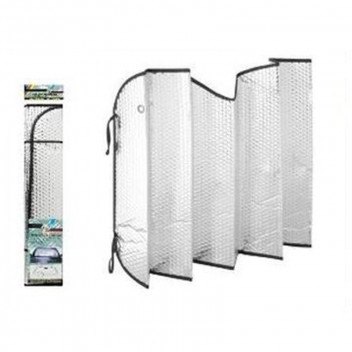 MOTOQUIP CAR SHADE ALUMINIUM FOIL 4X4 SUV SILVER 145CMX75CM