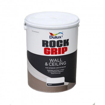 DULUX ROCKGRIP BASE 7 WALL AND CEILING PASTEL PVA BASEPAINT 5L