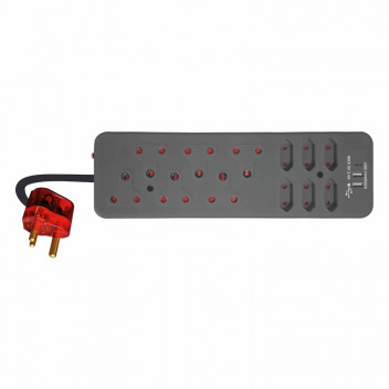 CHARGEPRO C&A 12 WAY SURGE PROTECT MULTIPLUG 3.4A USB