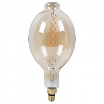 EUROLUX LED FILAMENT BULB AMBER E27 5W 2200K 180X395MM