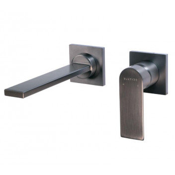 MIXER BATH/BASIN TRIM SET SILK GUNMETAL BLUTIDE