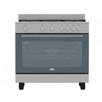 DEFY 5 BURNER FULL GAS COOKER 90CM