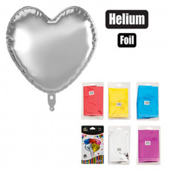 FOIL HEART HELIUM BALLOON