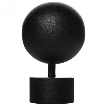 MATT BLACK FINIAL BALL 28MM