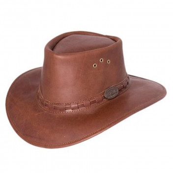 ROGUE EXPLORER HAT FULLGRAIN LEATHER OXBLOOD L