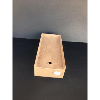 WOOD PENCIL BOX SLIDE LID