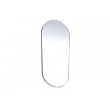 ORO CAPSULE WHITE FRAMED MIRROR