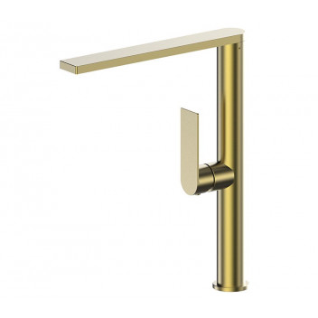 MIXER SINK SINGLE HOLE SILK BRASS BLUTIDE
