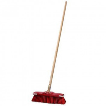 ACADEMY SOFT FLOOR BROOM WITH HANDLE