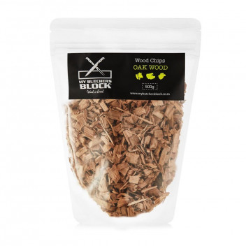 OAK SMOKE CHIPS 500G