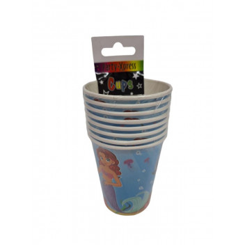 CUP PARTY  PX24437   MERMAID   8PP